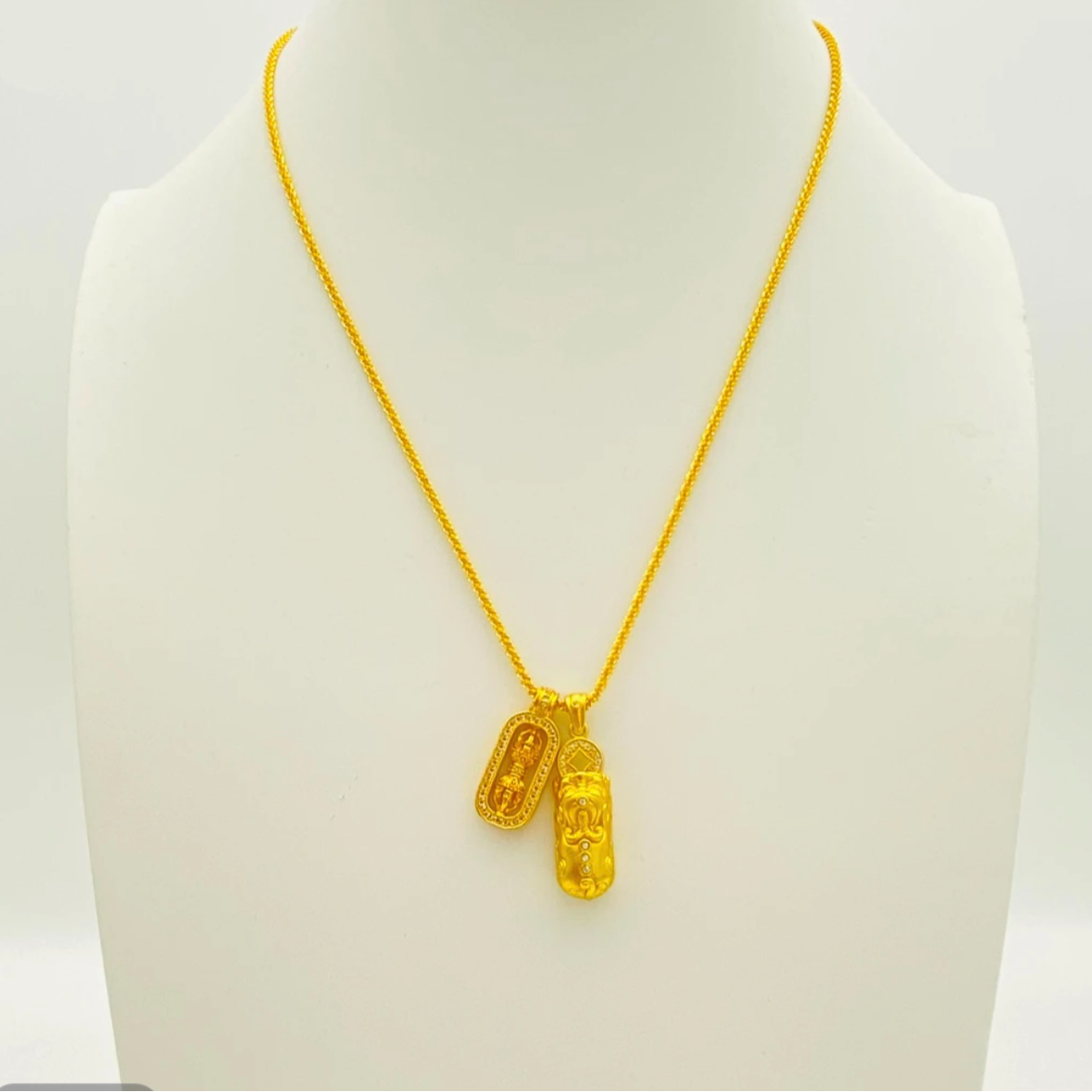 合金项链 雪同款项链