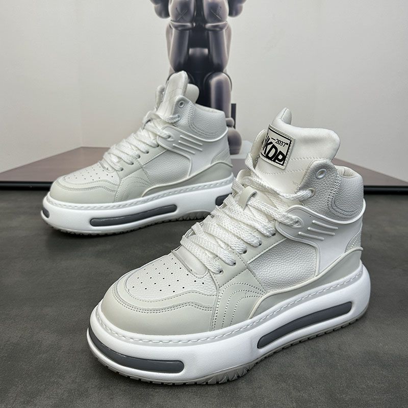 2023新款男鞋保暖运动秋冬潮流增高休闲鞋高帮百搭棉鞋加厚潮鞋