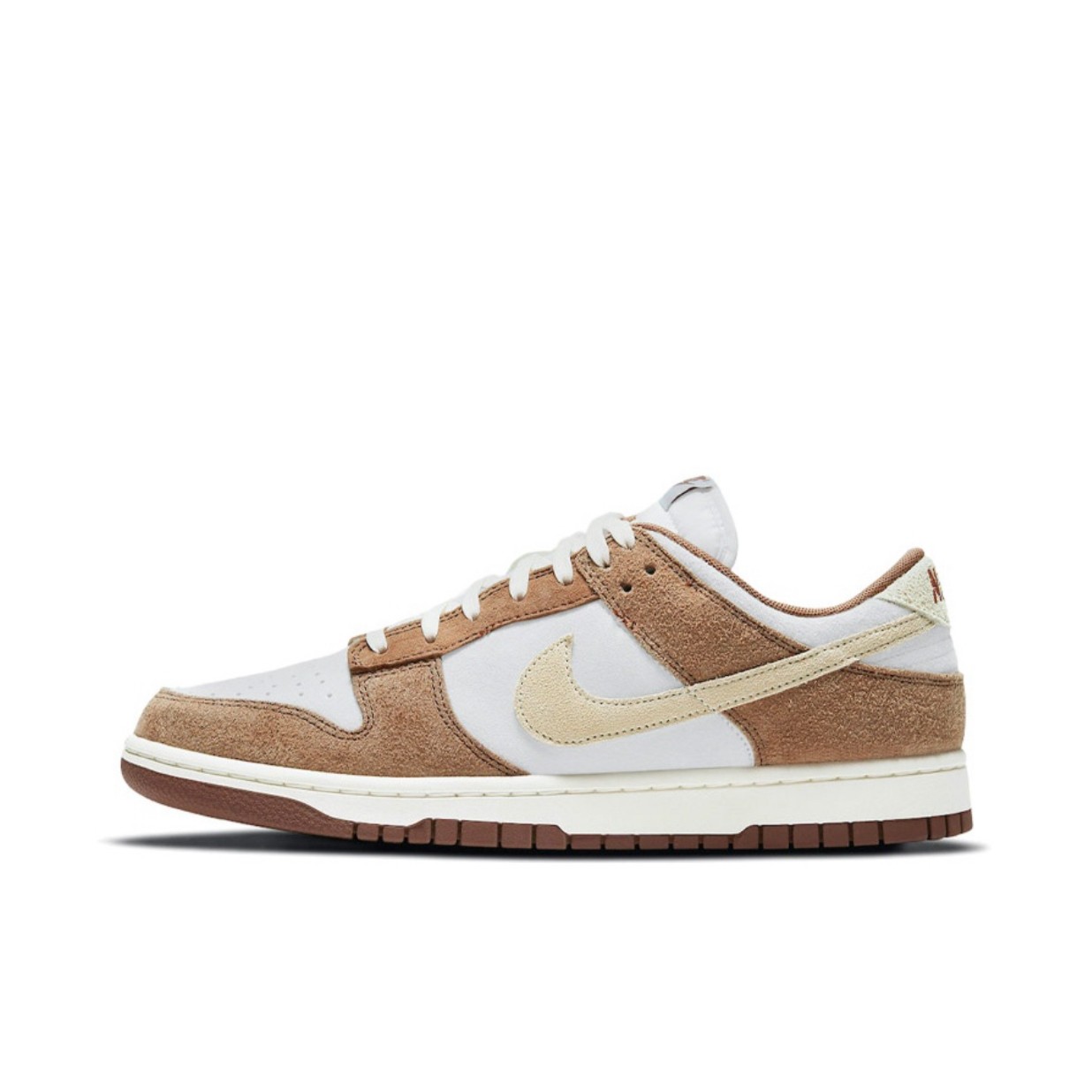 Nike/耐克男子Dunk Low 白棕 低帮运动休闲板鞋 DD1390-100