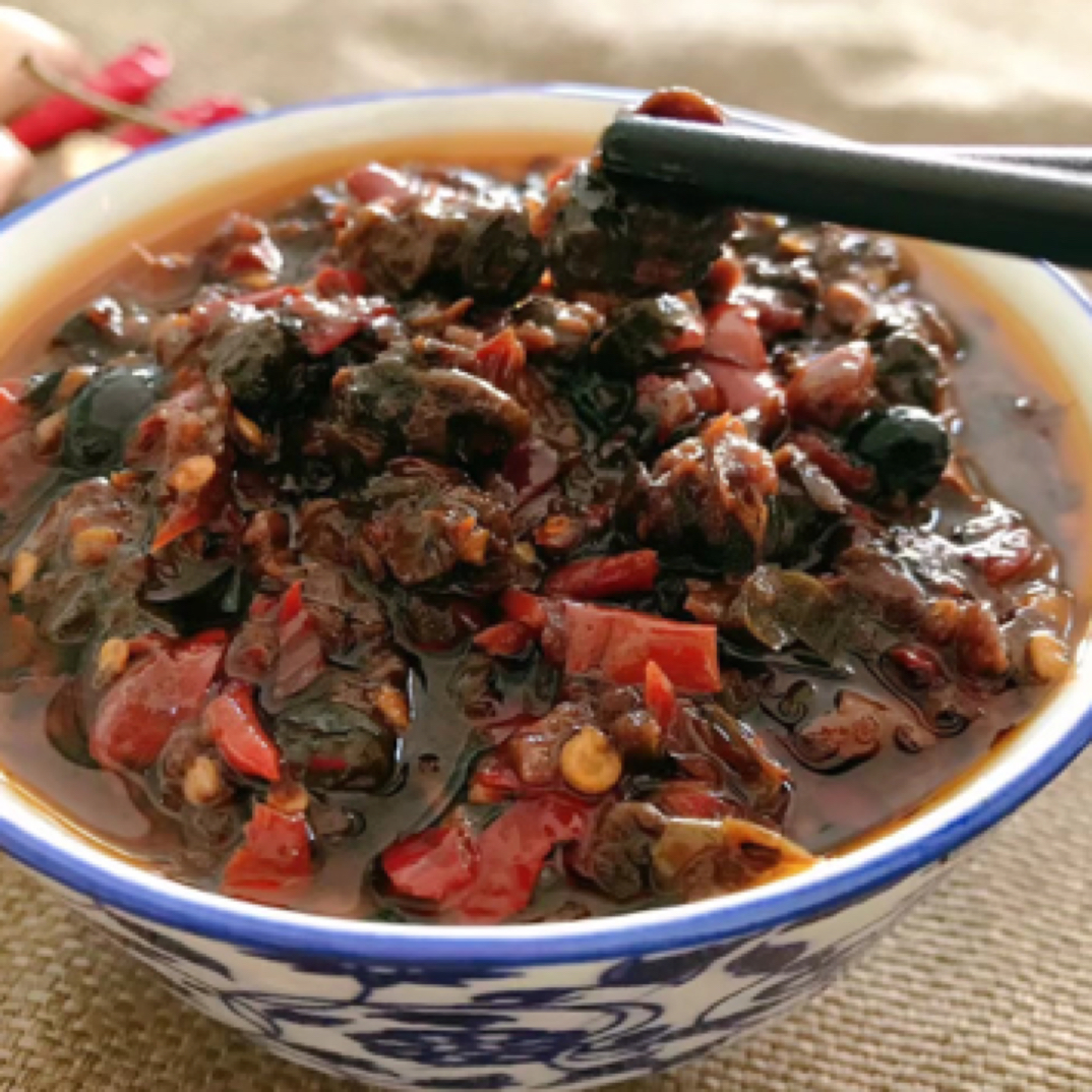 香辣螺蛳酱 爆辣螺蛳酱 河螺酱下饭菜鄱阳土特产豆鄱阳小米豆