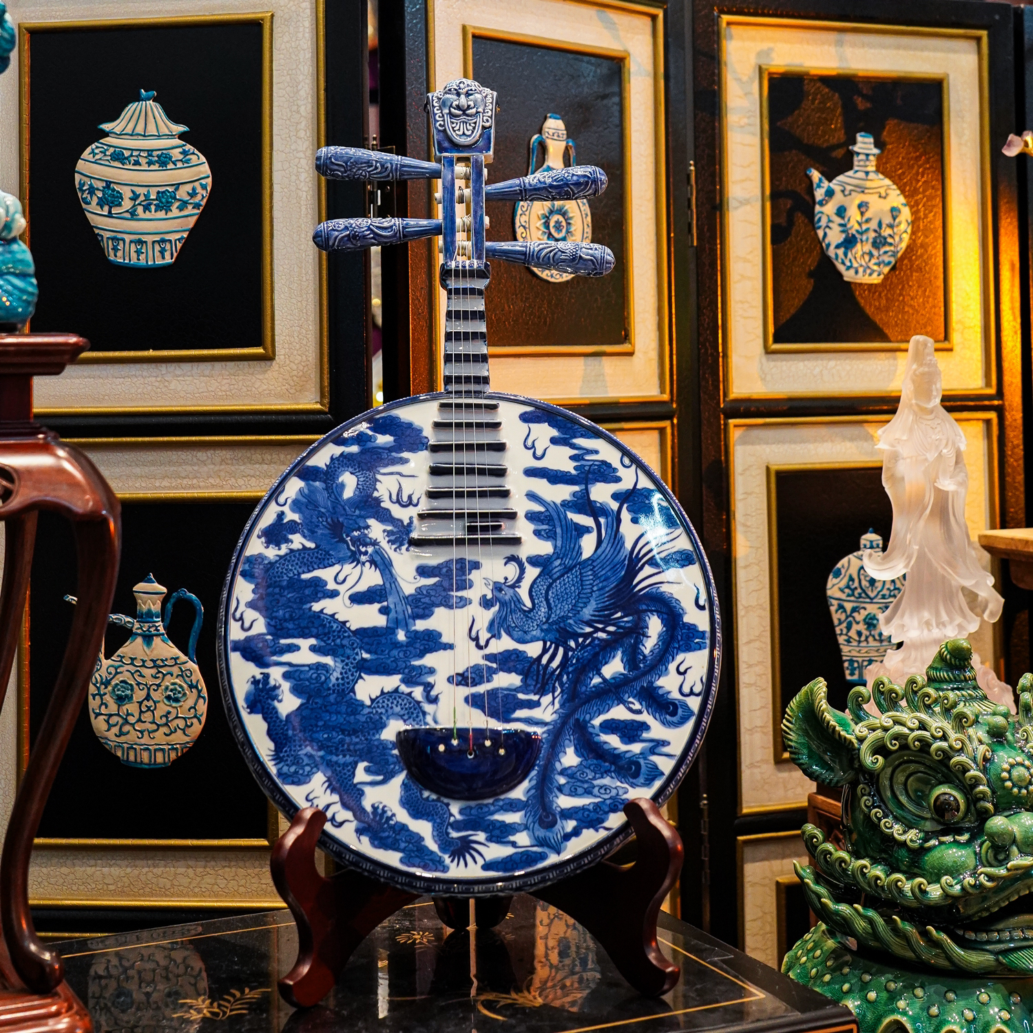 【三周年大促】龙凤呈祥中阮