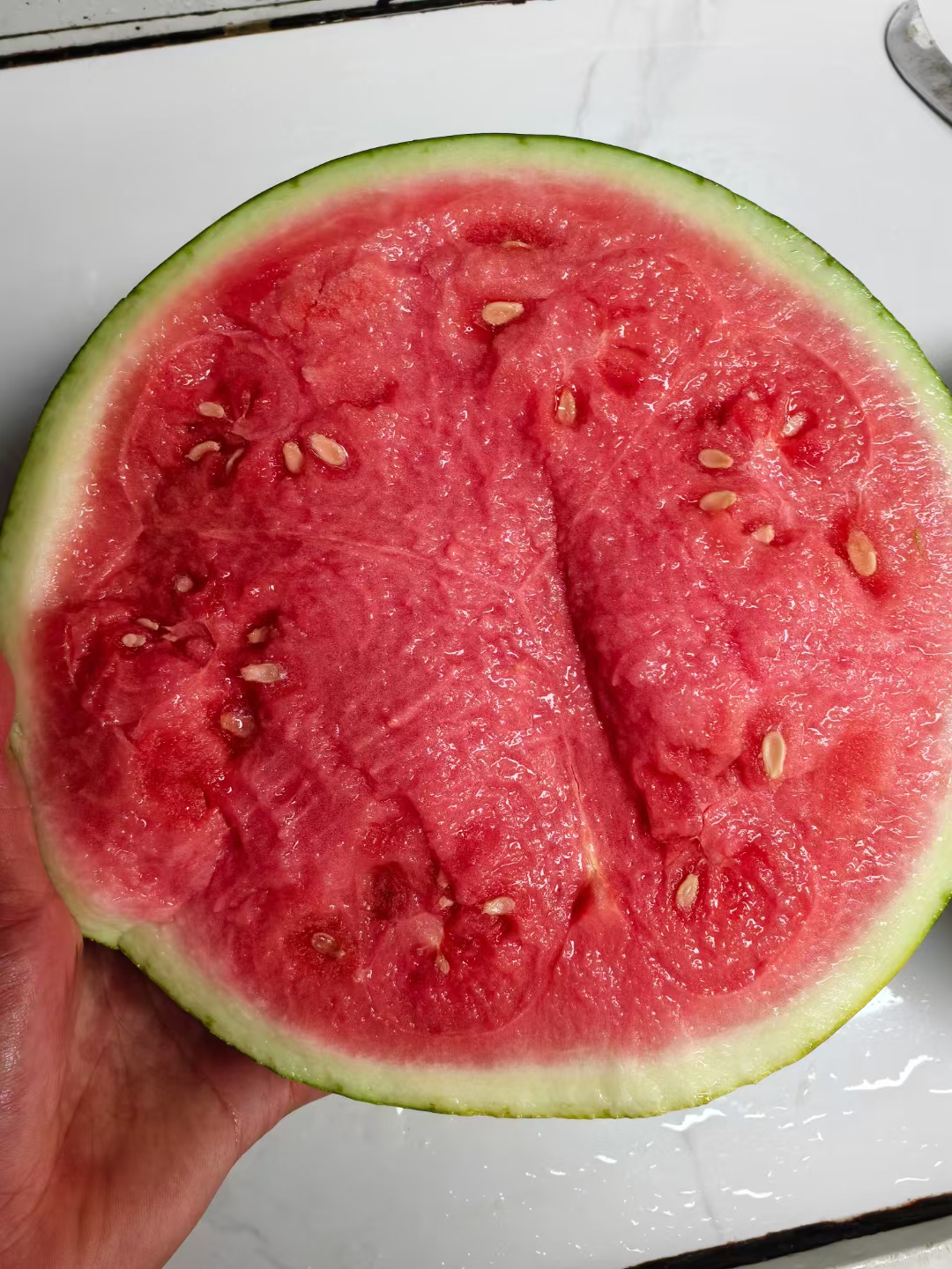 现切半个西瓜（不低于5斤）鲜果切小时达水果鲜果切同城