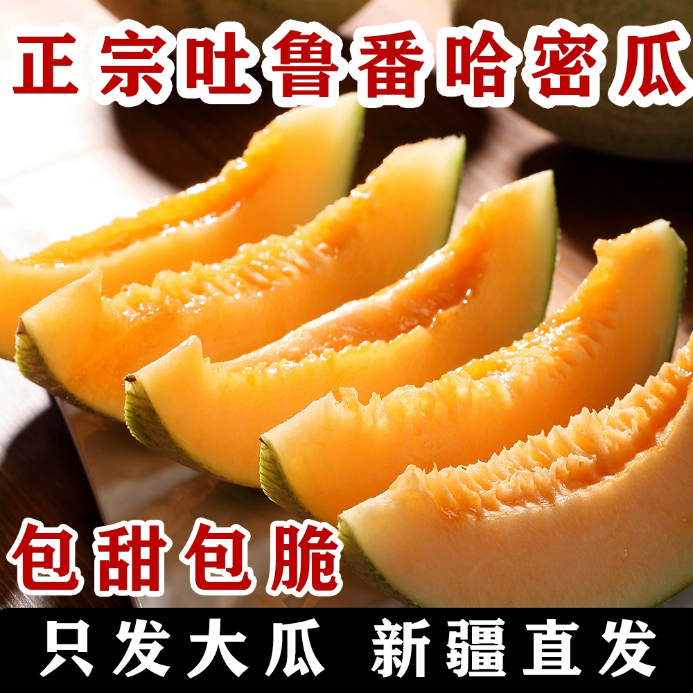 【新疆直发】新疆吐鲁番西州蜜25号哈密瓜包邮