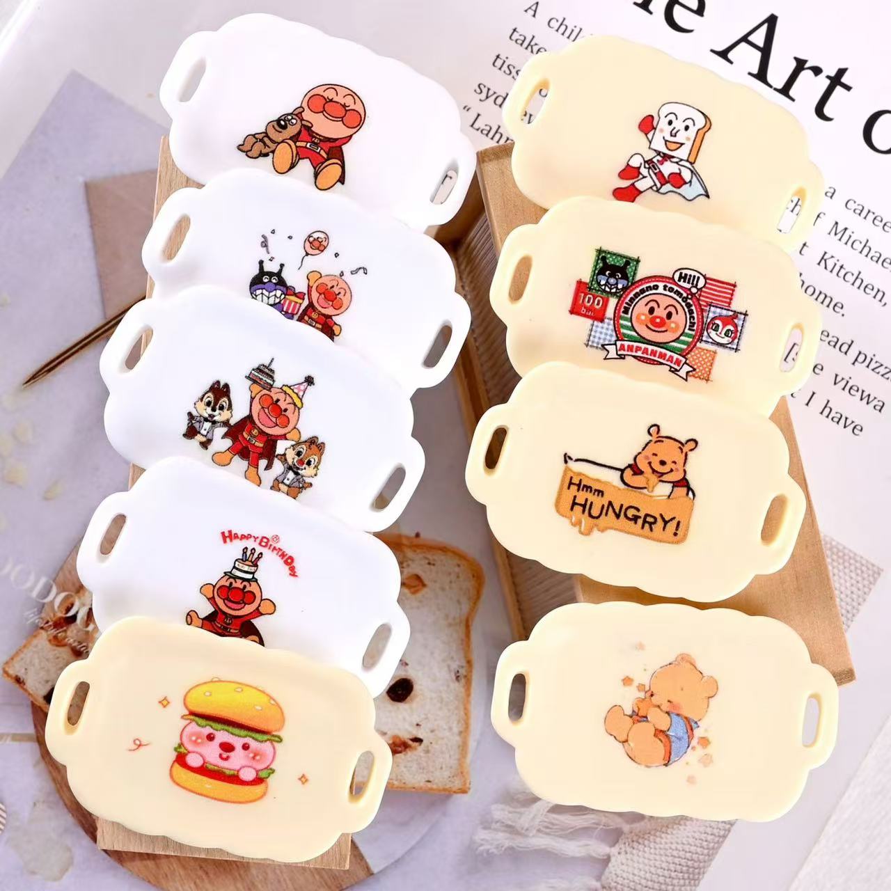 食玩仿真餐盘场景收纳过家家模型摆件