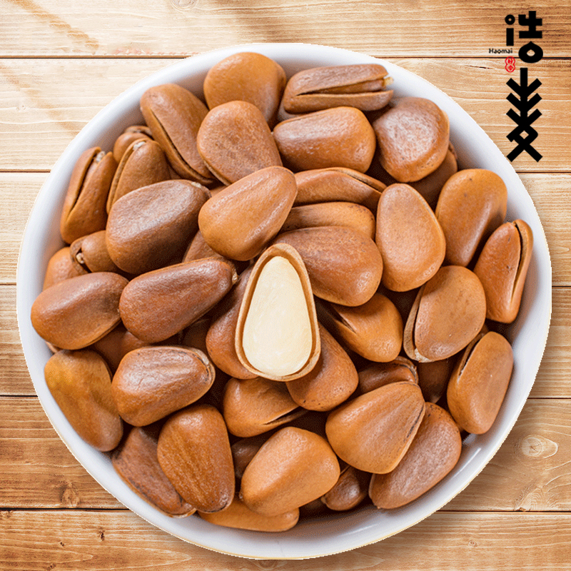 东北松子新货袋装250g*2袋大颗粒红松子饱满坚果干果