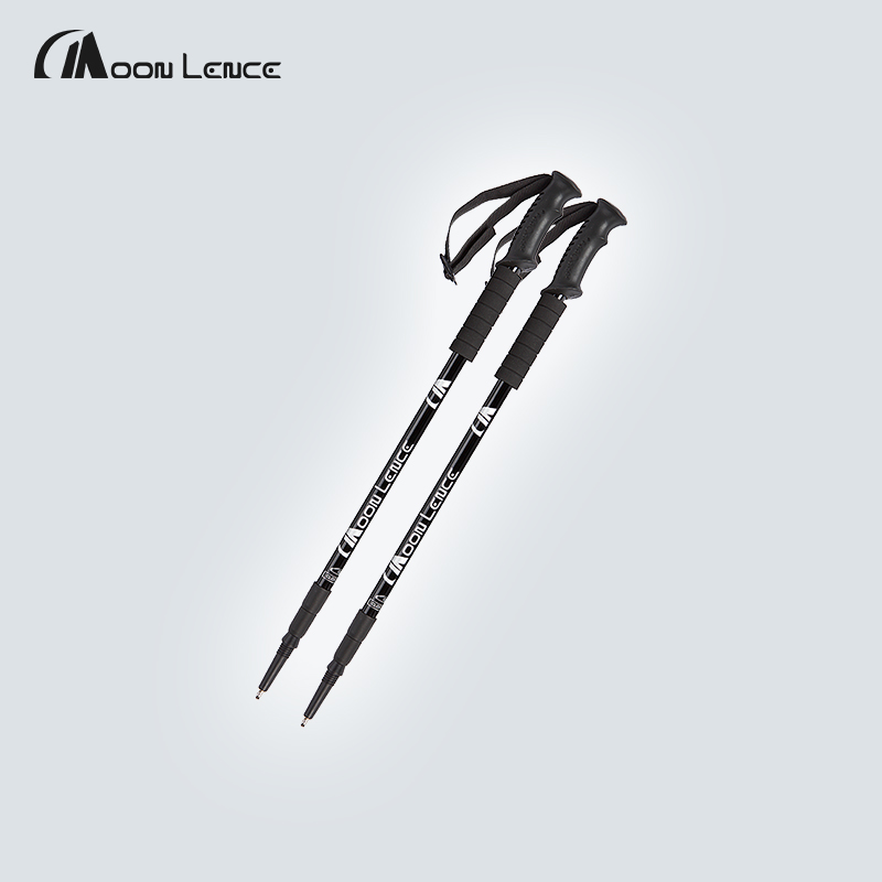 两根超轻减震可调节耐用稳定户外高强度铝合金登山杖徒步轻便驴友