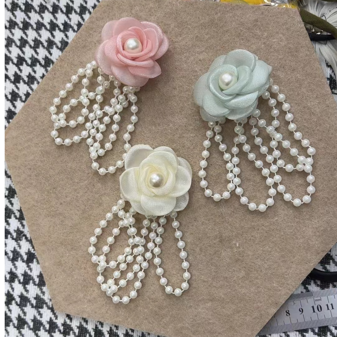 窗帘辅料装饰花朵别针款跑量链接