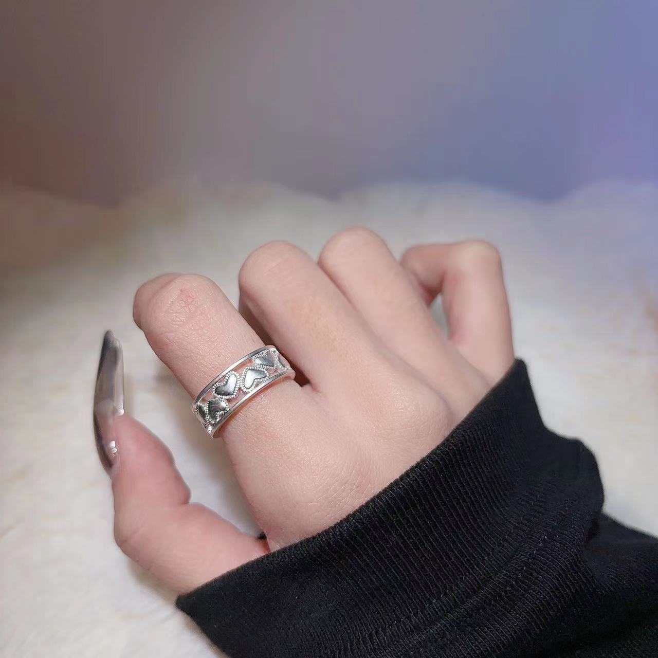 铜合金戒指 FL14 可调节戒指