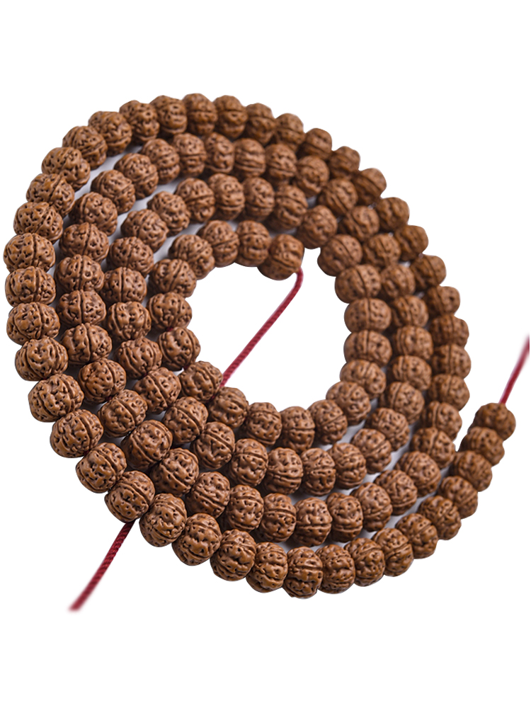 老树王108老古树矮桩爆肉乌里达小金刚菩提子手串佛珠念珠