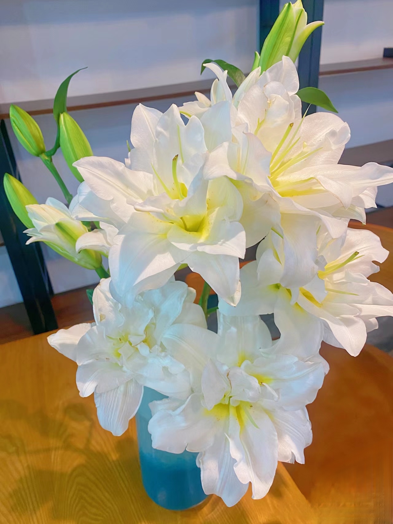 一首花卉（爆风雪）重瓣百合云南基地发货