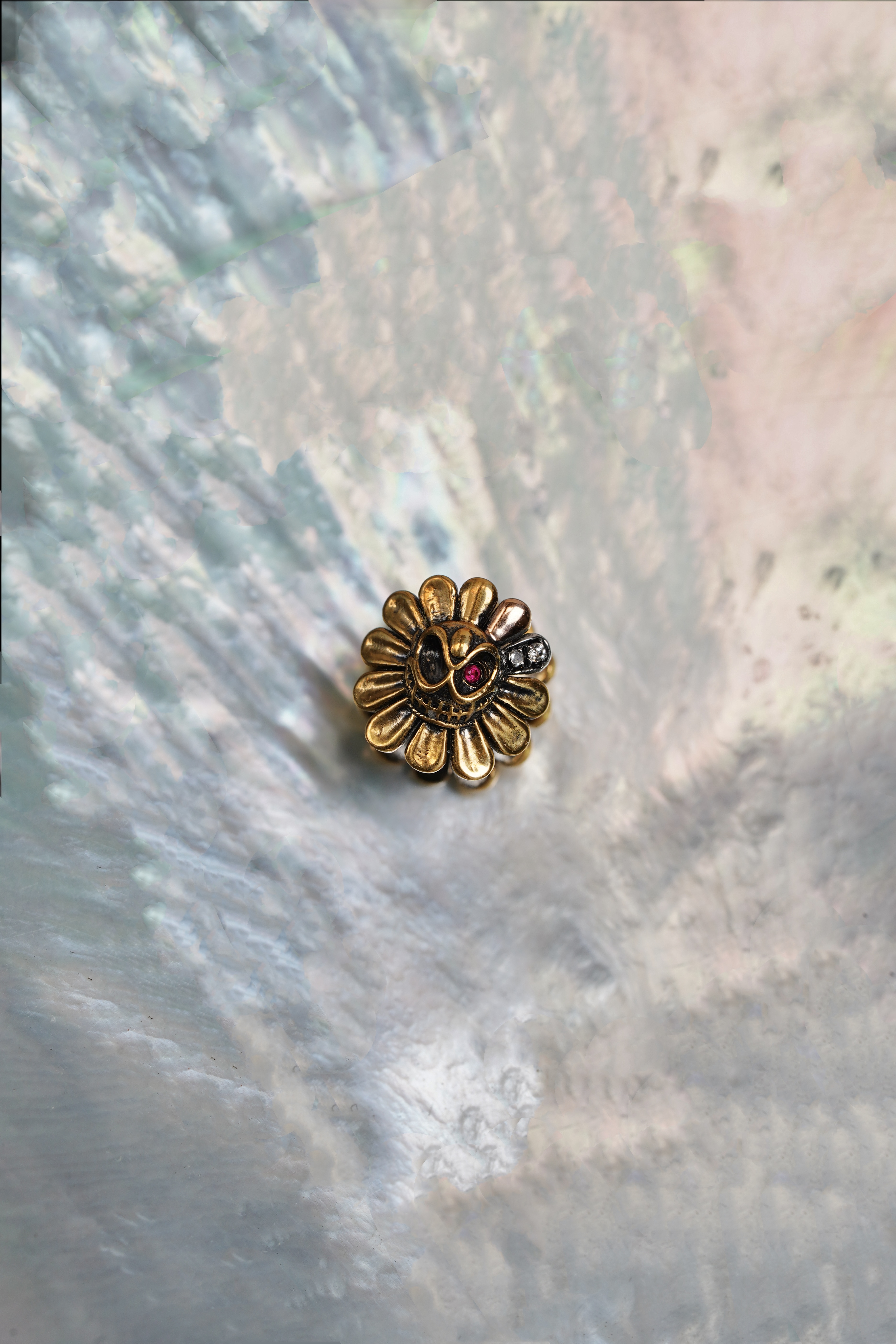 【启承严选】原创欢天喜 太阳花2.0版卡圈 HX01