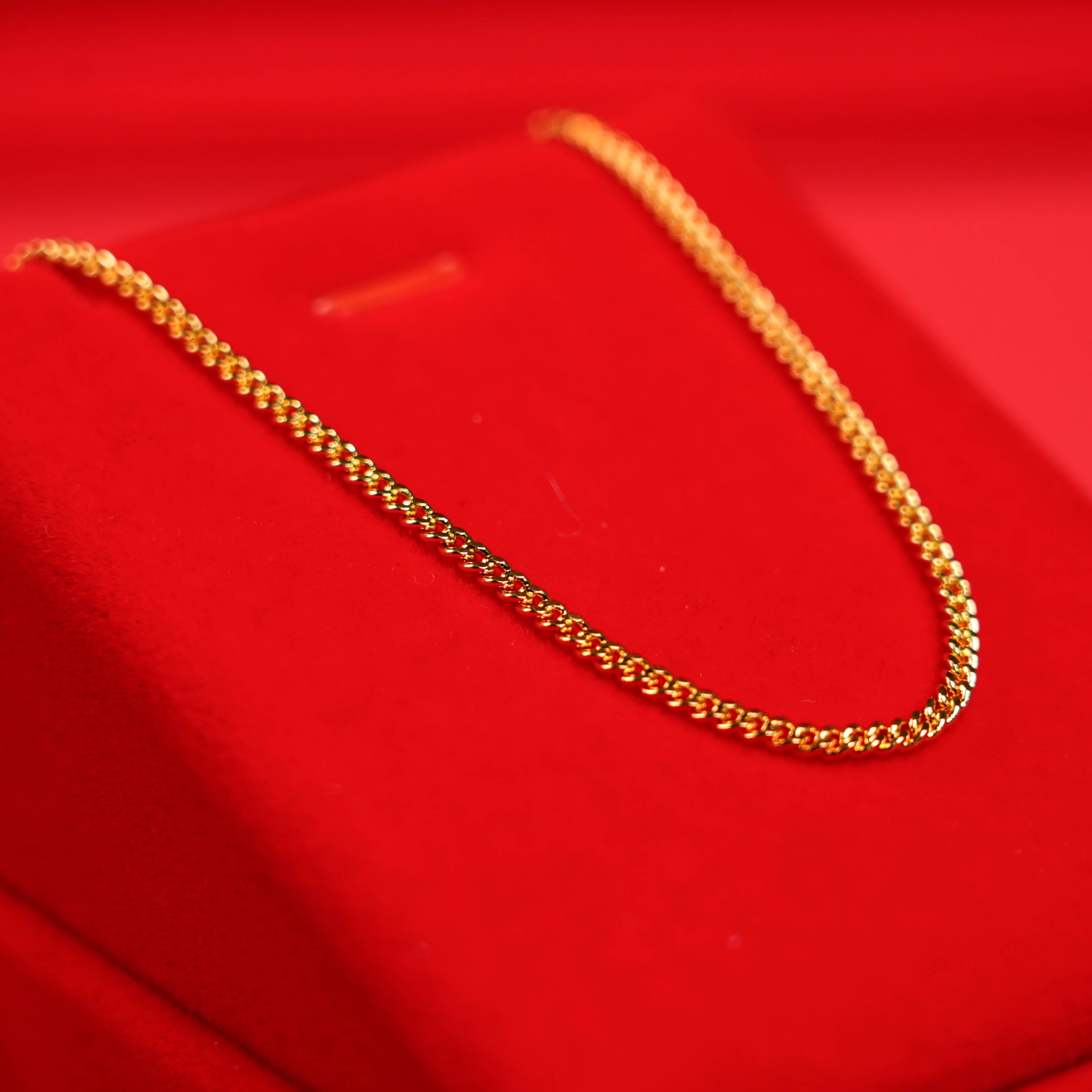 【晚儿珠宝】5D硬金工艺AB链【HJ099】