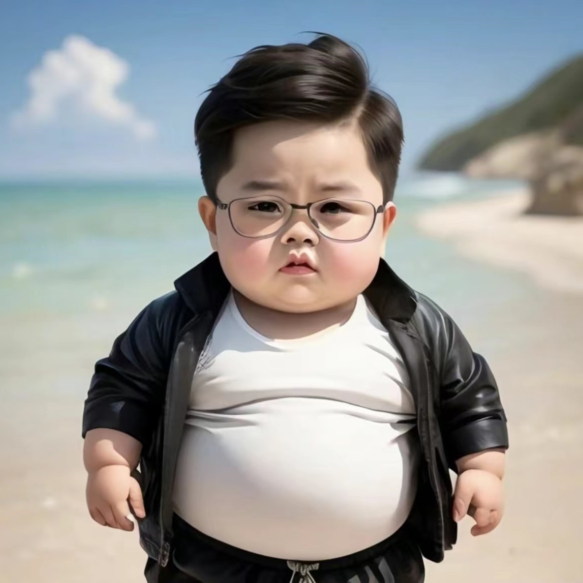 #19-冬季新款简约风珊瑚绒连帽羽绒服【咖色抽绳颜色随机发】