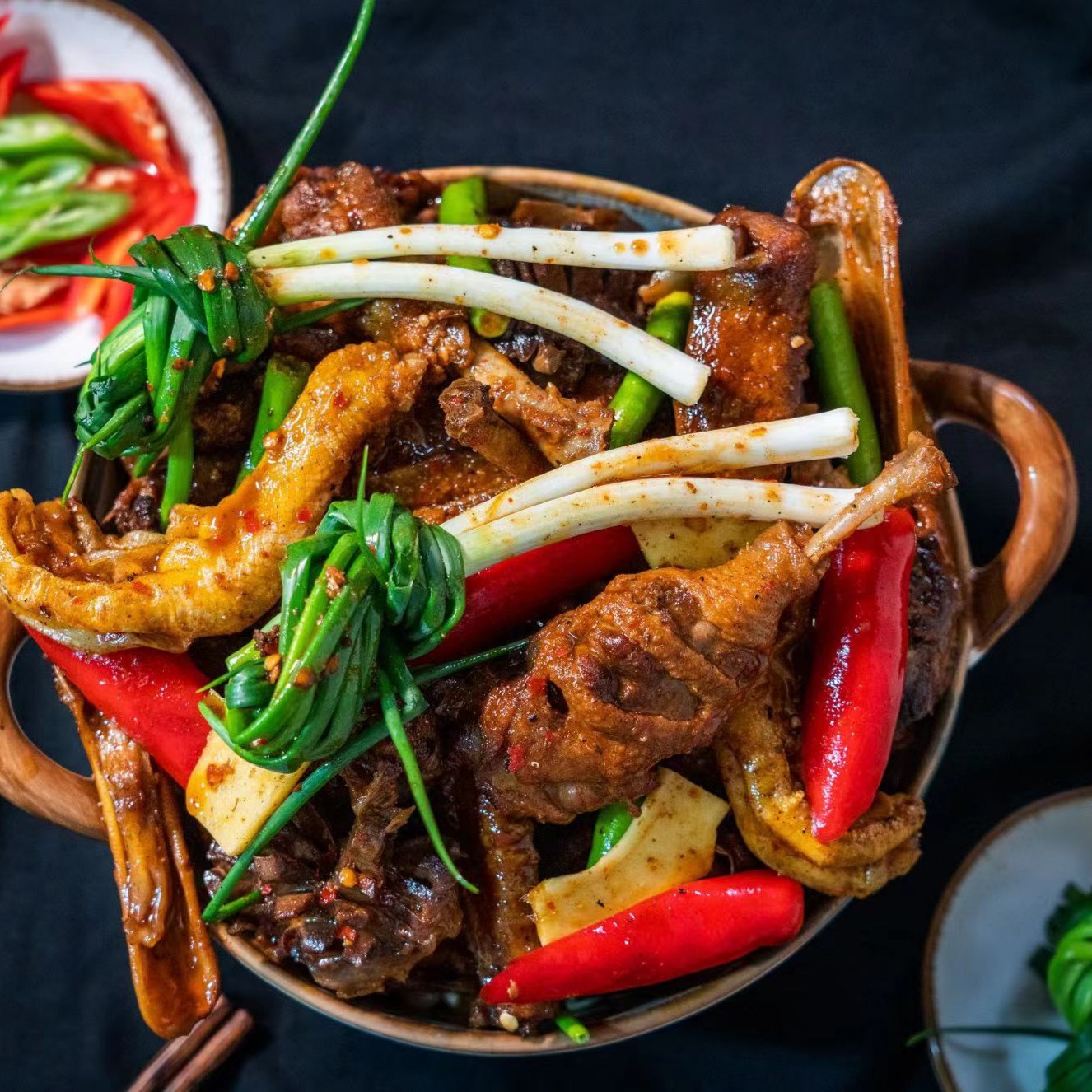 阿岩炒芷江鸭（家常炒法）顺丰包邮整只 特色中辣芷江鸭  [鸭肉]