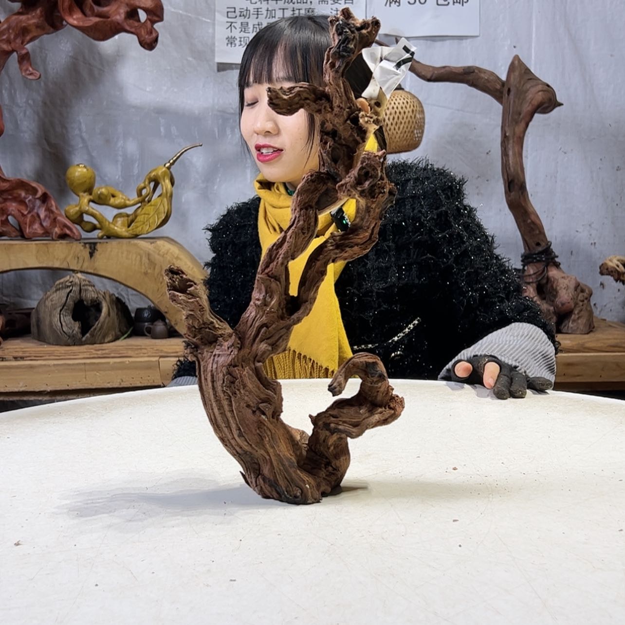 【闪购商品】雕刻木材小*艺721