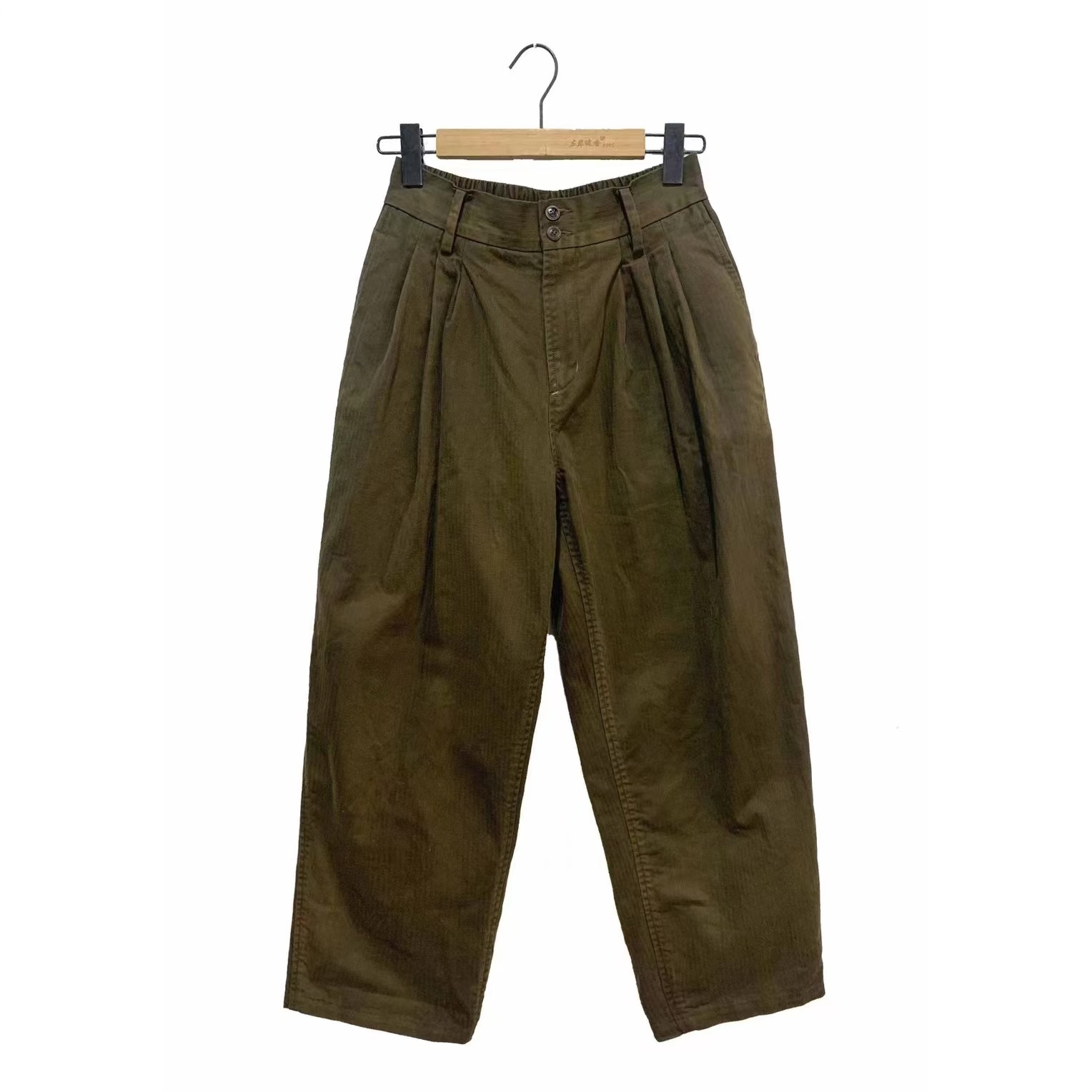 左岸迷香·贞琦坊 长裤休闲百搭复古潮流Z24Fw3011