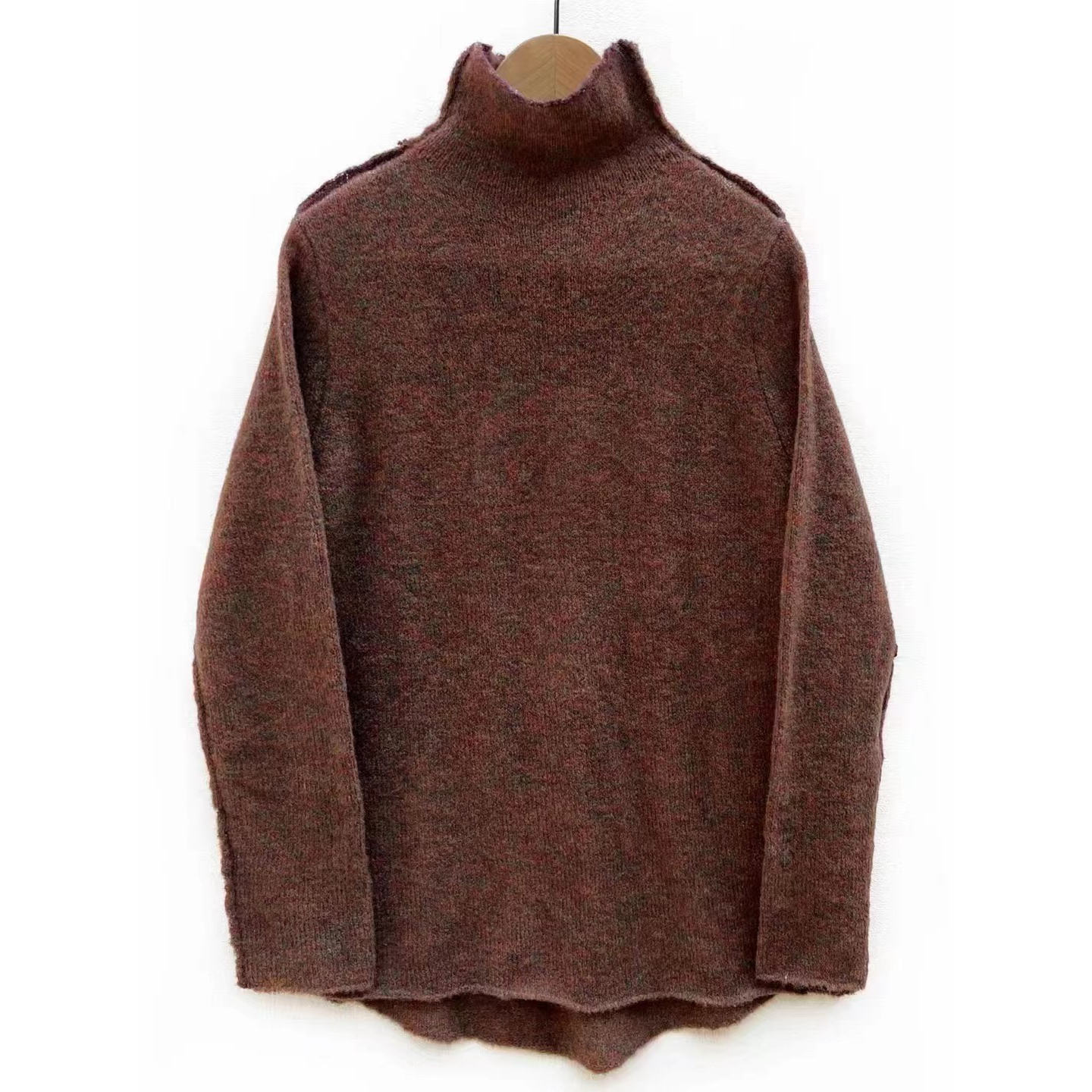 7折左岸迷香·贞琦坊【针织上衣】 款号：Z22FW7038 复古长袖百搭