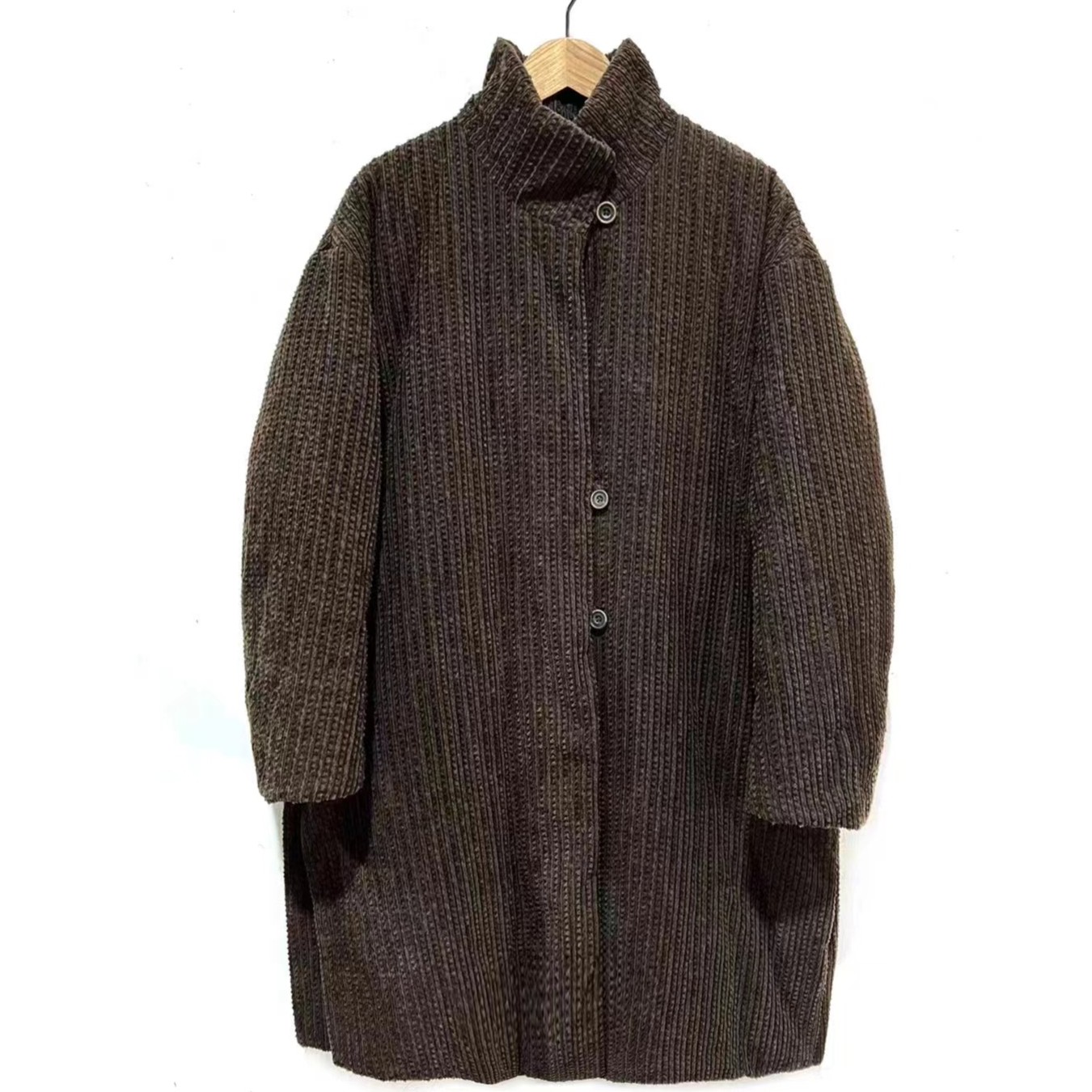 左岸迷香·贞琦坊【长外套Z23FW8001休闲百搭中长款