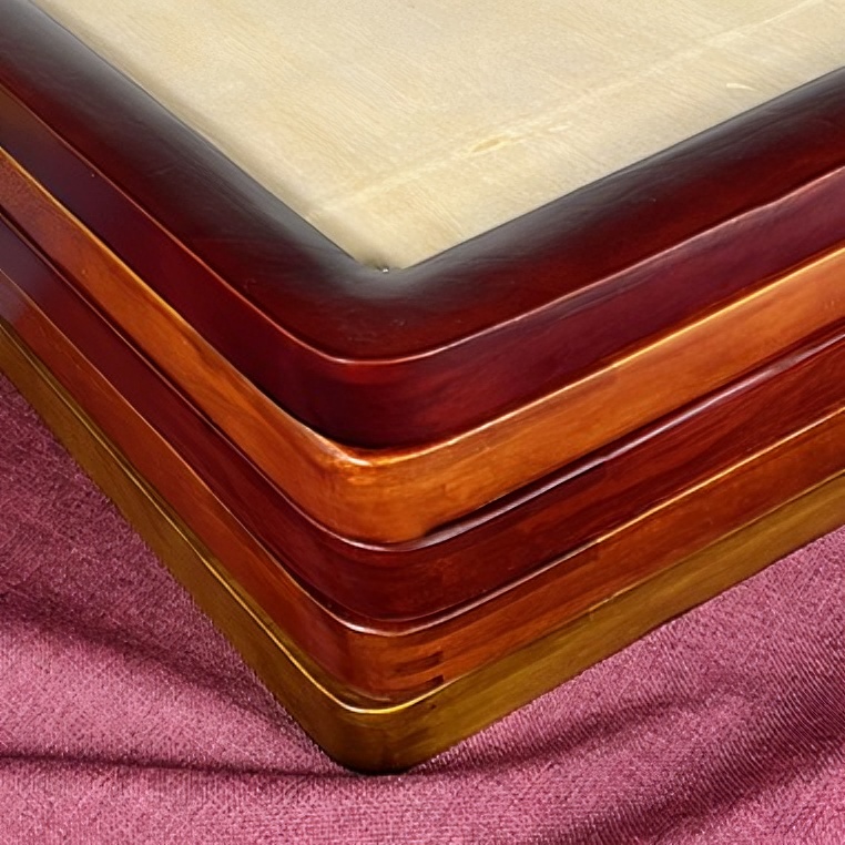 背板尺寸45*90】梧桐木实木圆角画框龙骨背板框