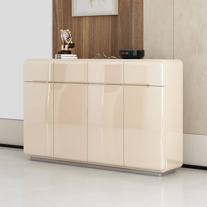 新款现代简约入户鞋柜换鞋凳一体家用门口玄关柜多层收纳柜大容量