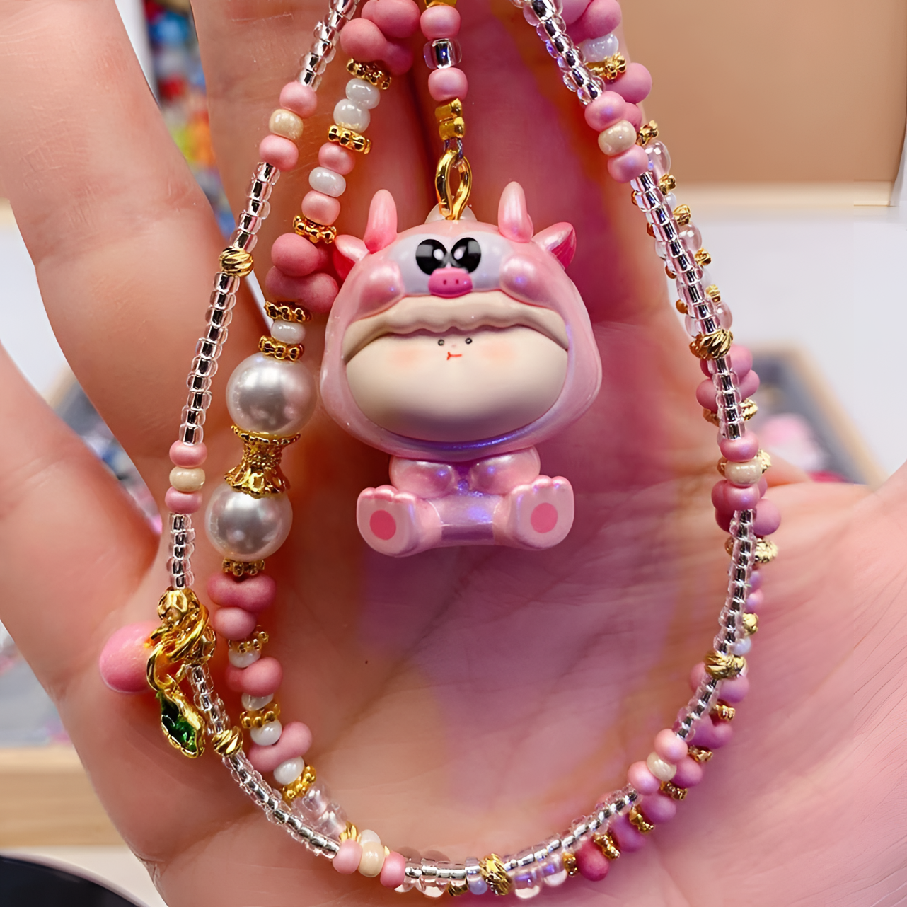 超级福袋【手机链】原创设计可爱创意个性卡通手工网红手机链