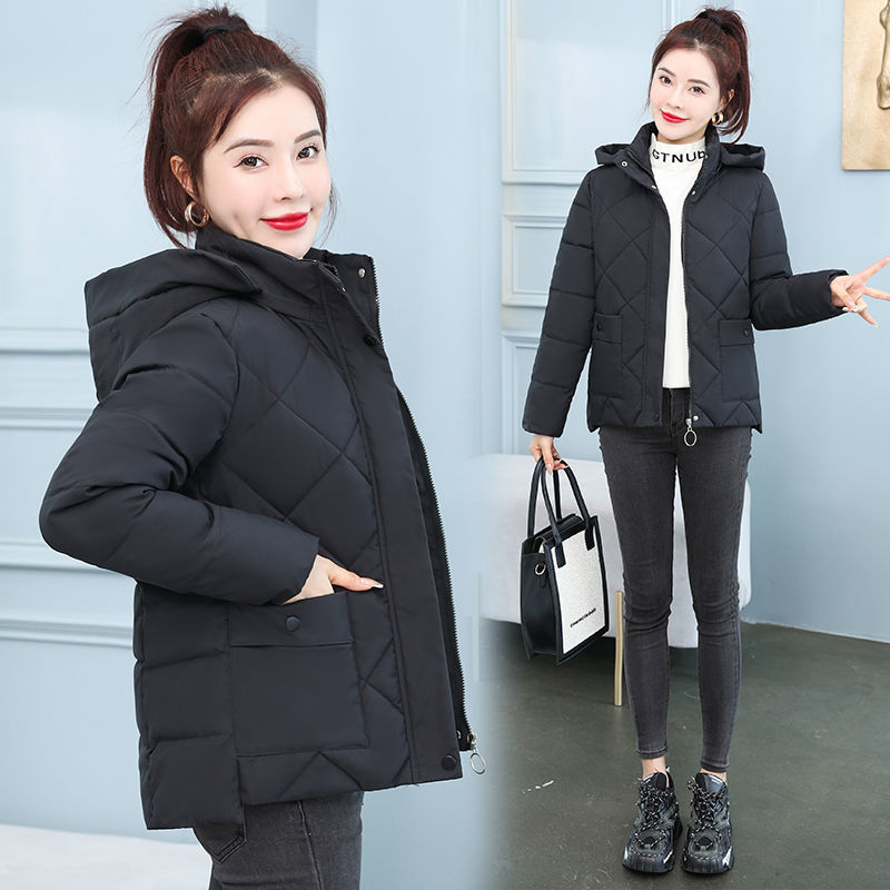 波司豋新品短款羽绒服服女秋冬纯色修身显瘦时尚百搭休闲加厚棉服