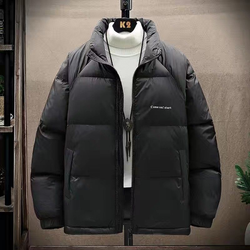 波司豋2023高档羽绒服男士帅气立领新款冬季加厚保暖休闲短款外套