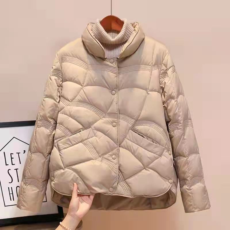 波司豋高端轻薄羽绒服服短款2022年新款棉服小个子时尚洋气冬季棉