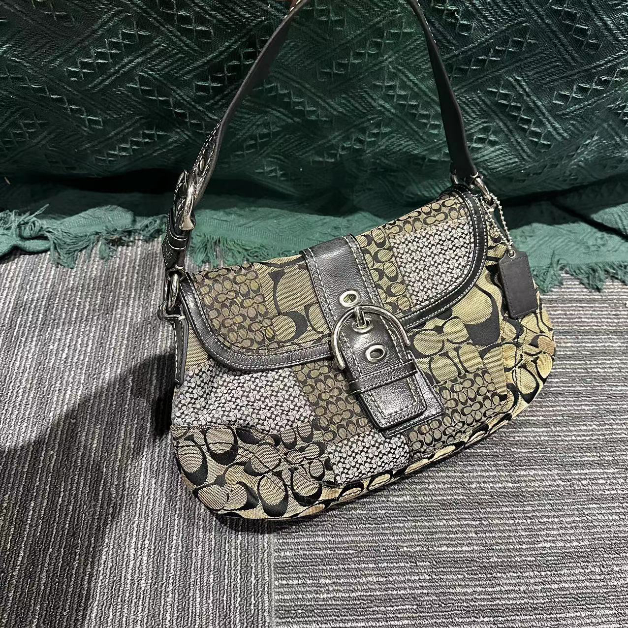 95新 COACH/蔻驰 聪聪/蔻驰腋下包