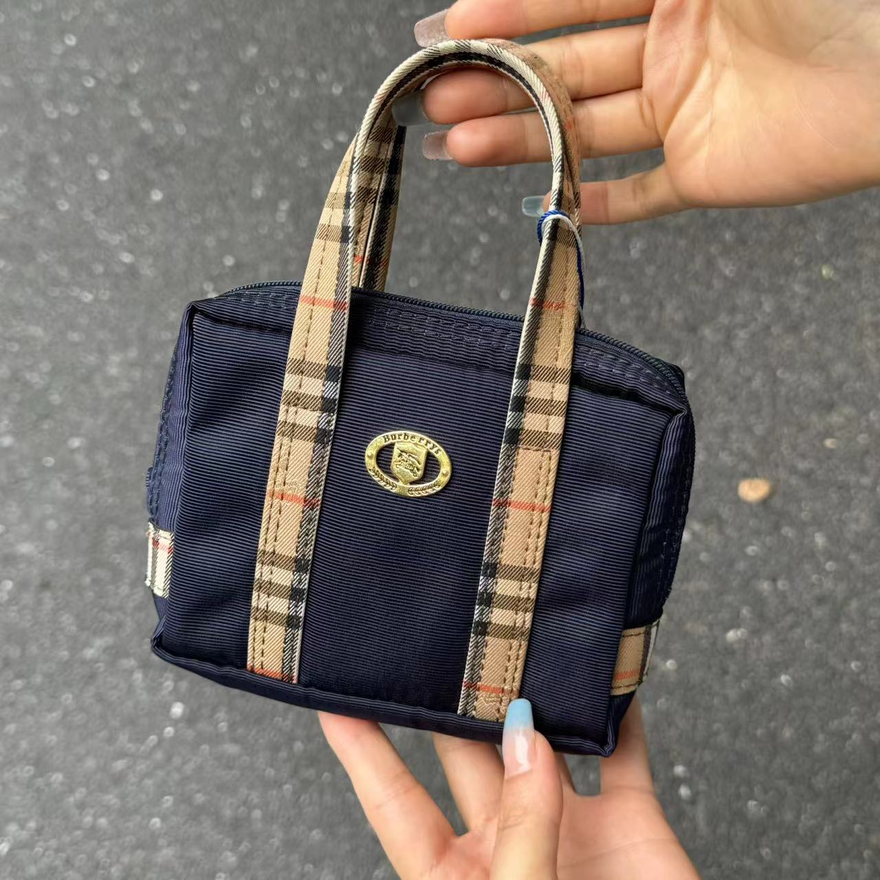 95新 BURBERRY/博柏利 聪聪/巴宝莉手提包/1798806