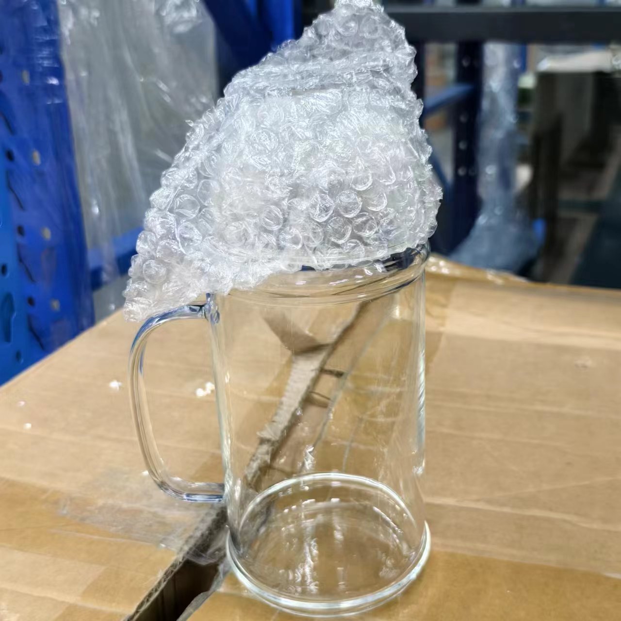 A40 玻璃带把手水壶