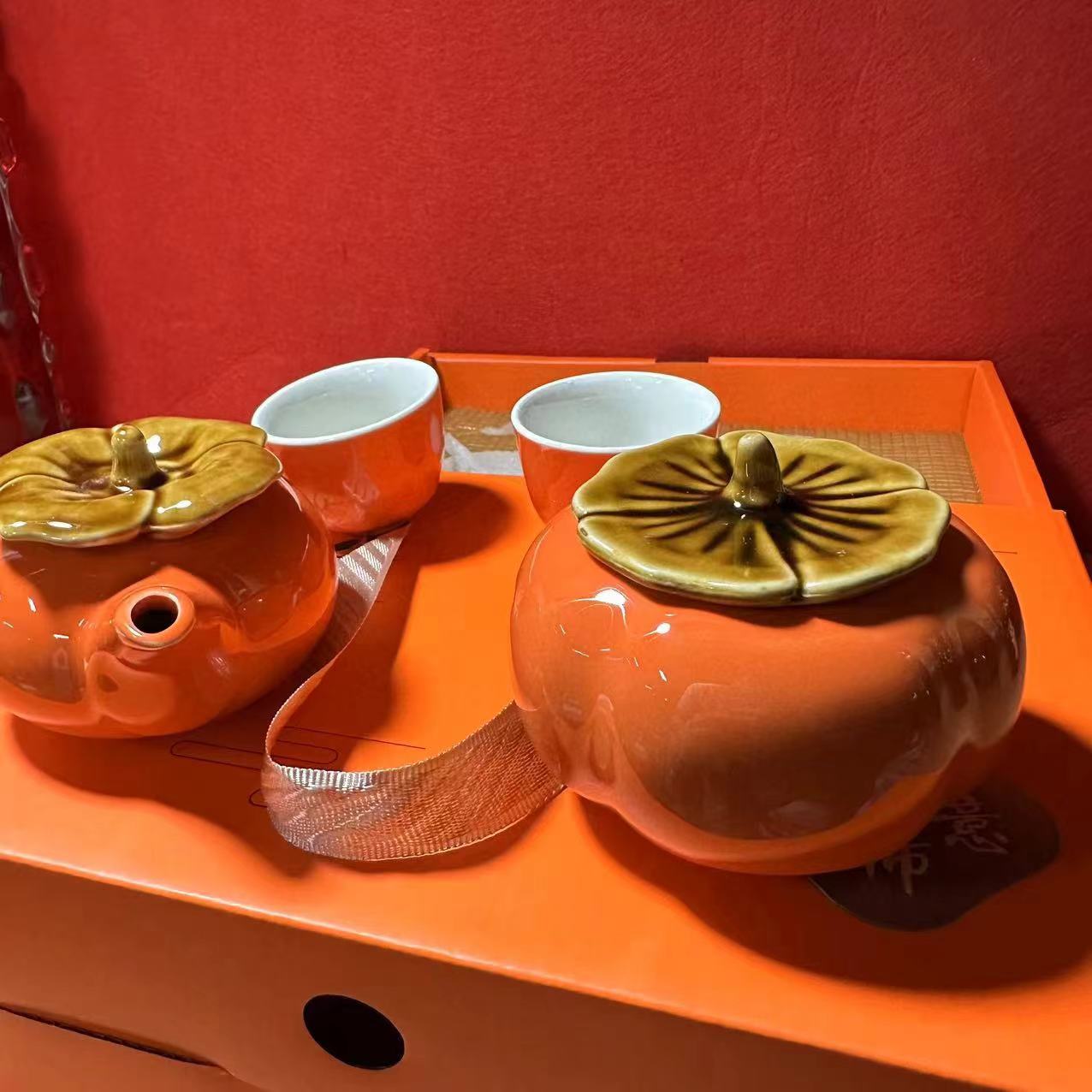 A7 柿柿如意茶具茶壶