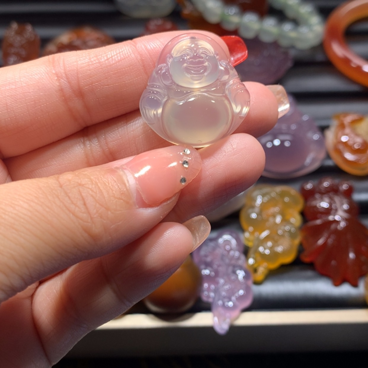 【闪购商品】玛瑙/玉髓颈饰未镶嵌