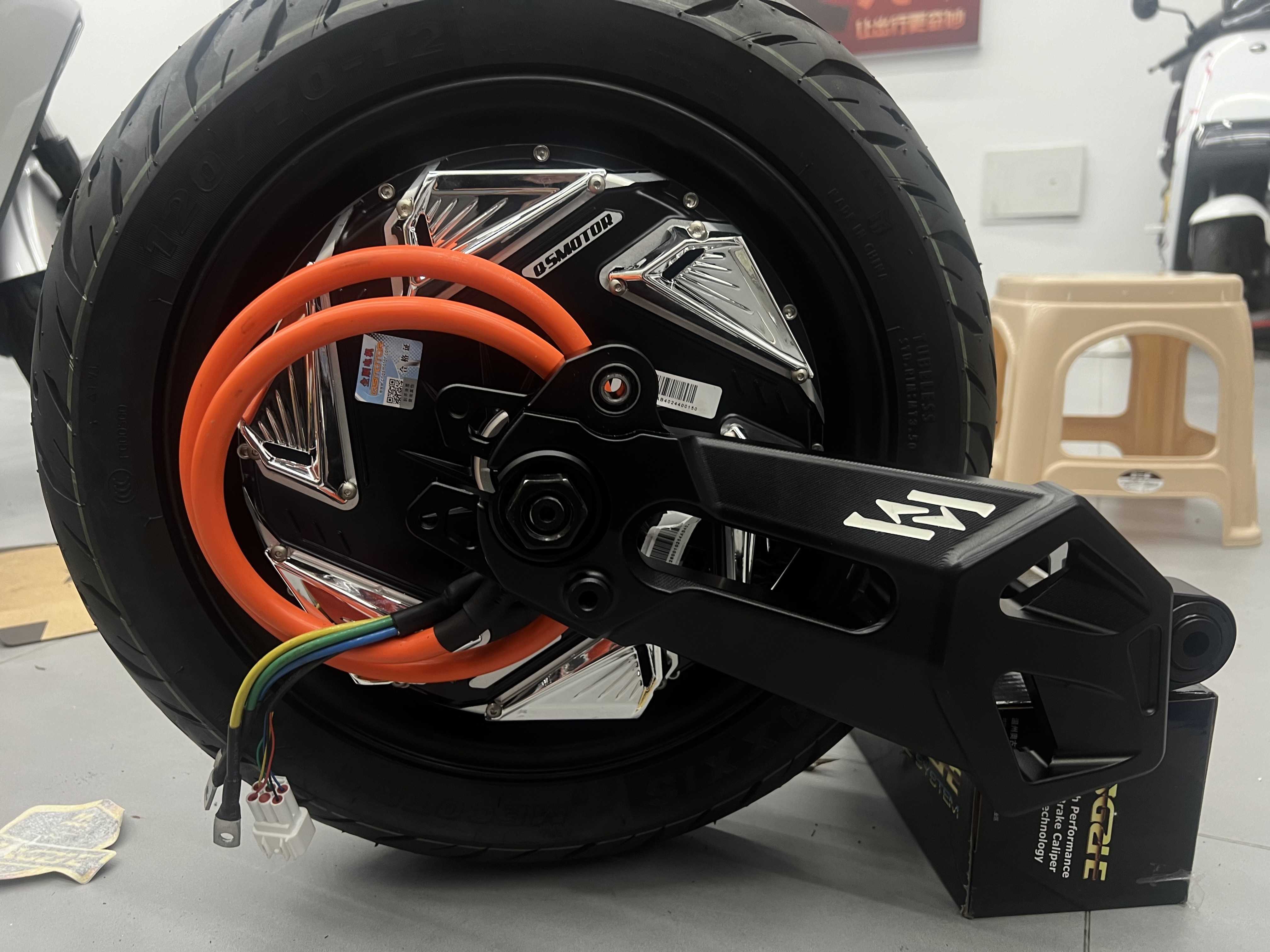 小牛一套九号后轮套装成品电机轮毂电动车2000w电机