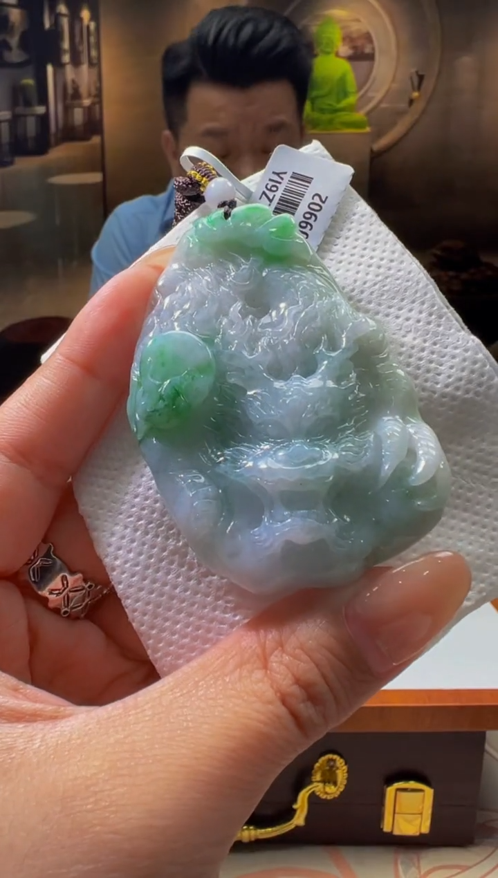 【闪购商品】翡翠颈饰未镶嵌2024-7-26-116