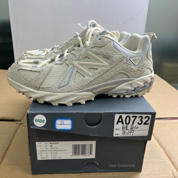 A0732 NEW BALANCE ML610TF 40.5码运动鞋 直播微瑕疵 无售后