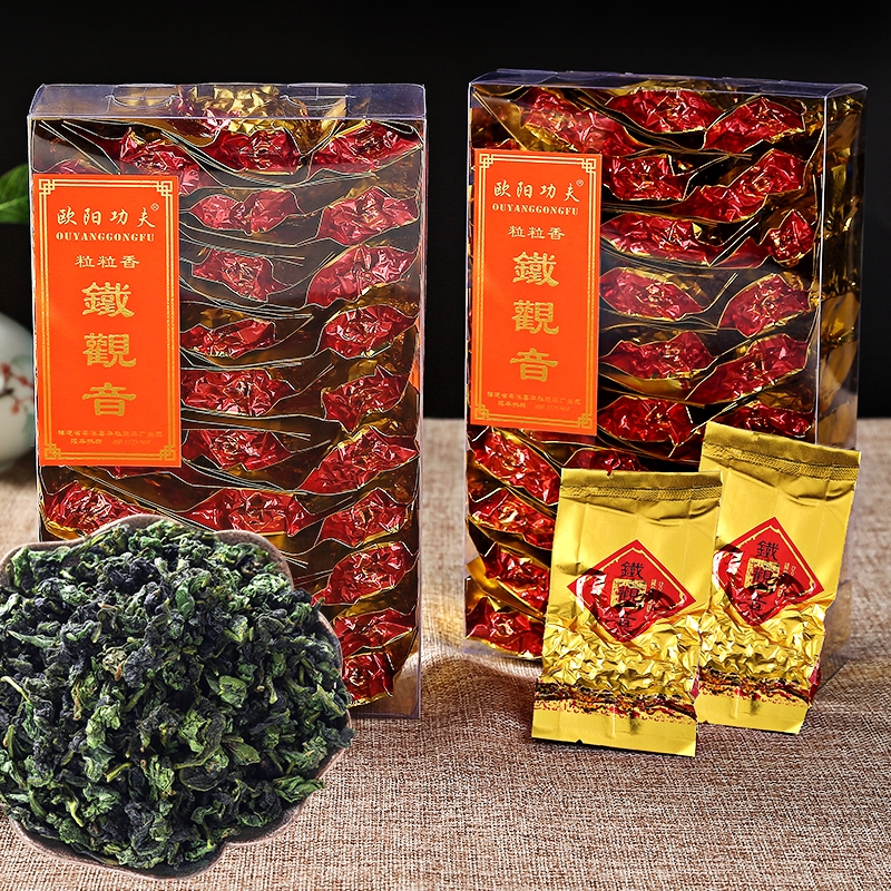 精选制作春茶铁观音茶叶清香型新茶安溪乌龙茶小包装250g/500g