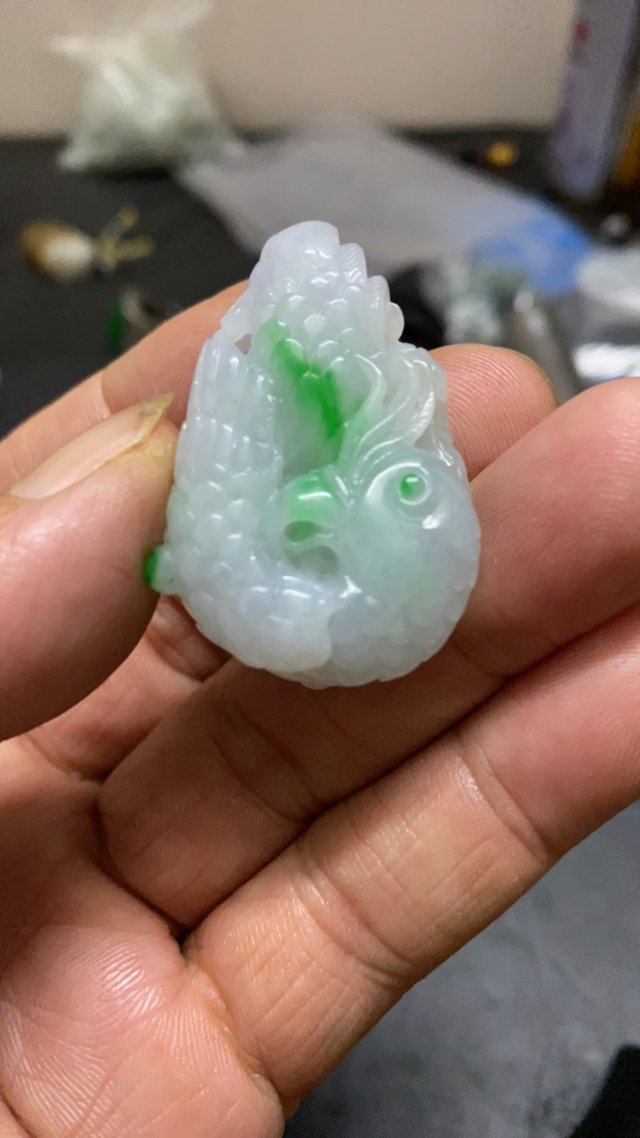 缅甸翡翠吊坠挂件