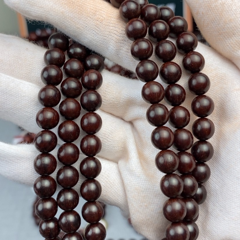 【闪购商品】小叶紫檀哲**豆8mm