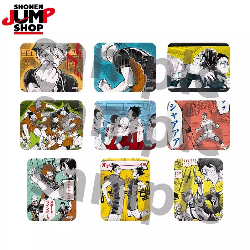 【代拆】SHONEN JUMP SHOP排球少年胜利姿势徽章吧唧正版日向翔盲