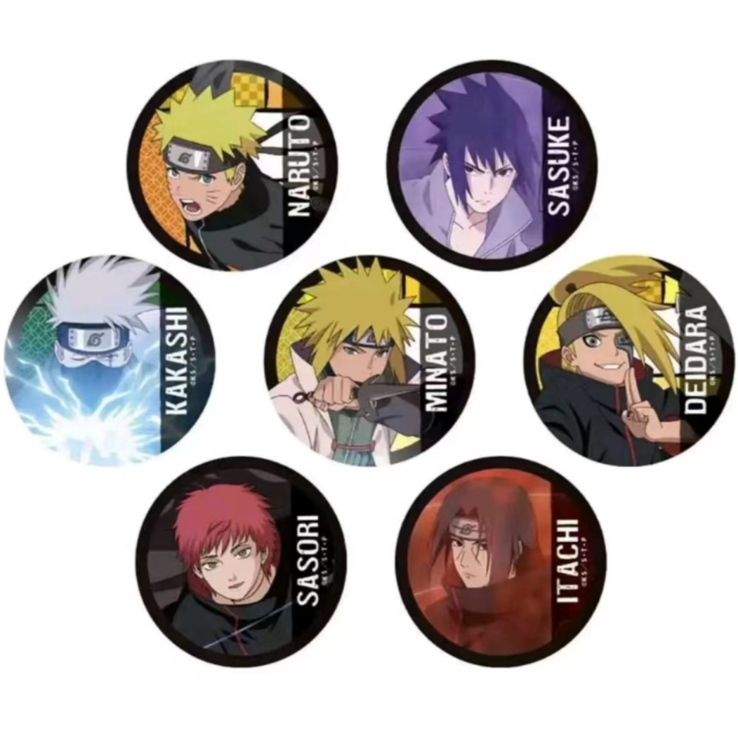 【代拆】火影忍者js限定吧唧徽章 正品日谷现货 动漫周边盲盒