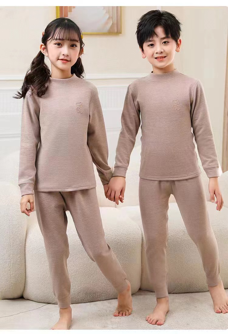 秋衣裤童装休闲款