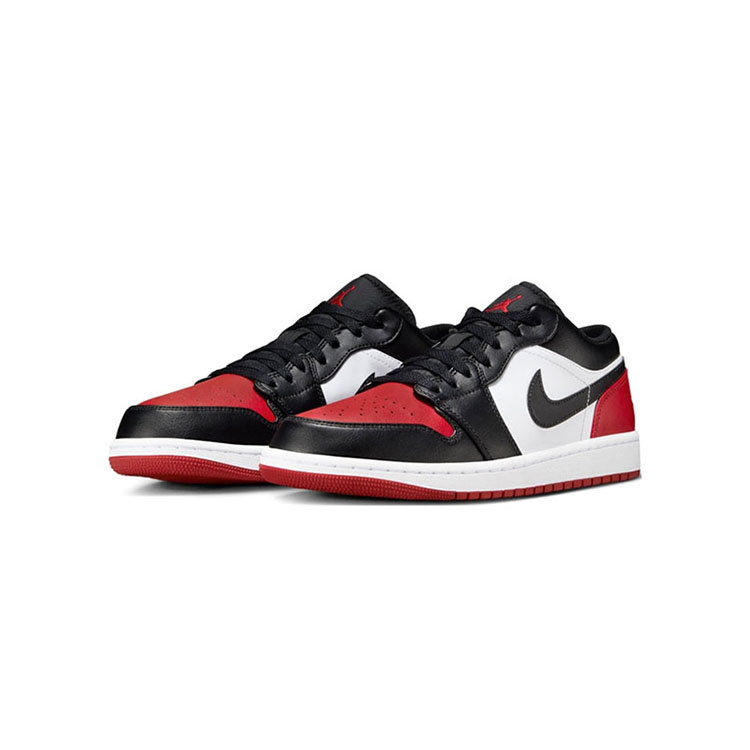 Nike/耐克NIKE(耐克)AJ1 LOW男子低帮经典黑红运动鞋553558161