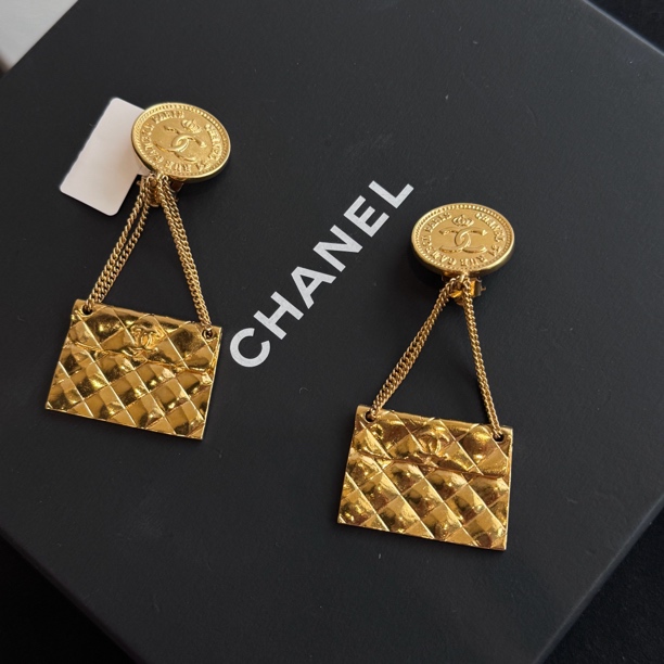95新 Chanel/香奈儿 香奈儿素金包包扫肩
