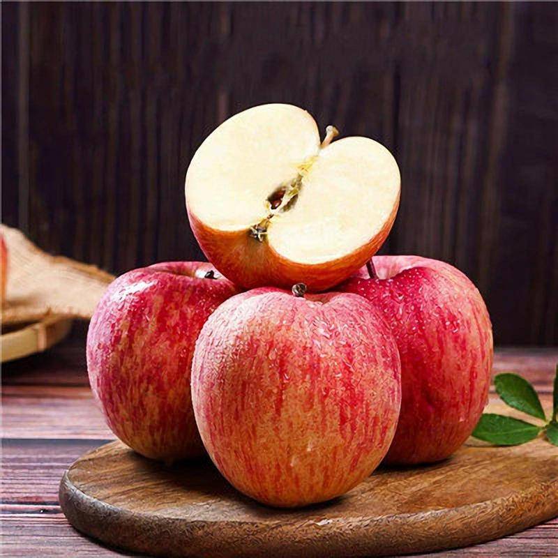陕西苹果水果新鲜5斤正宗当季红富士脆甜冰糖心整箱应季包邮