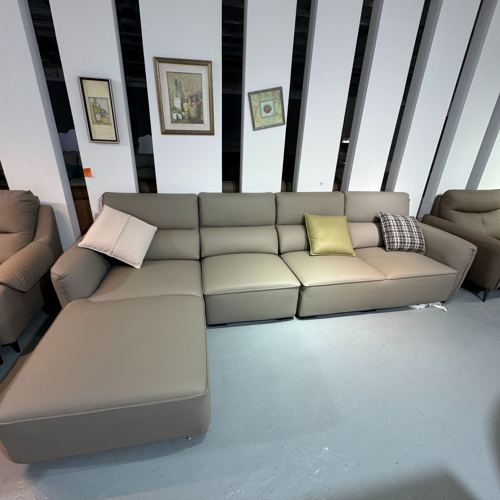 现代简约软体沙发