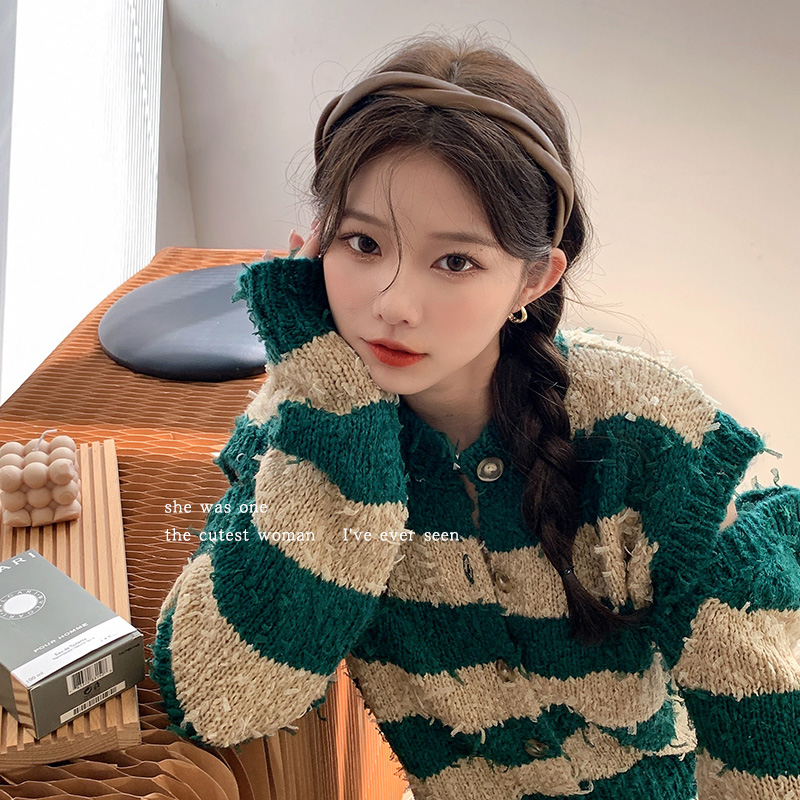 发箍女款皮质带齿防滑洗脸头箍2024新款压发发捆增高颅顶发卡头饰
