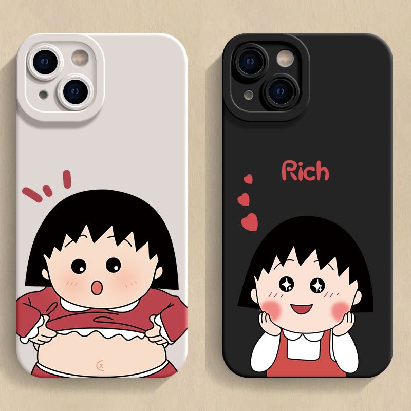 小丸子苹果15promax手机壳iPhone14/13/12/11xr全包6/7/8plus软壳