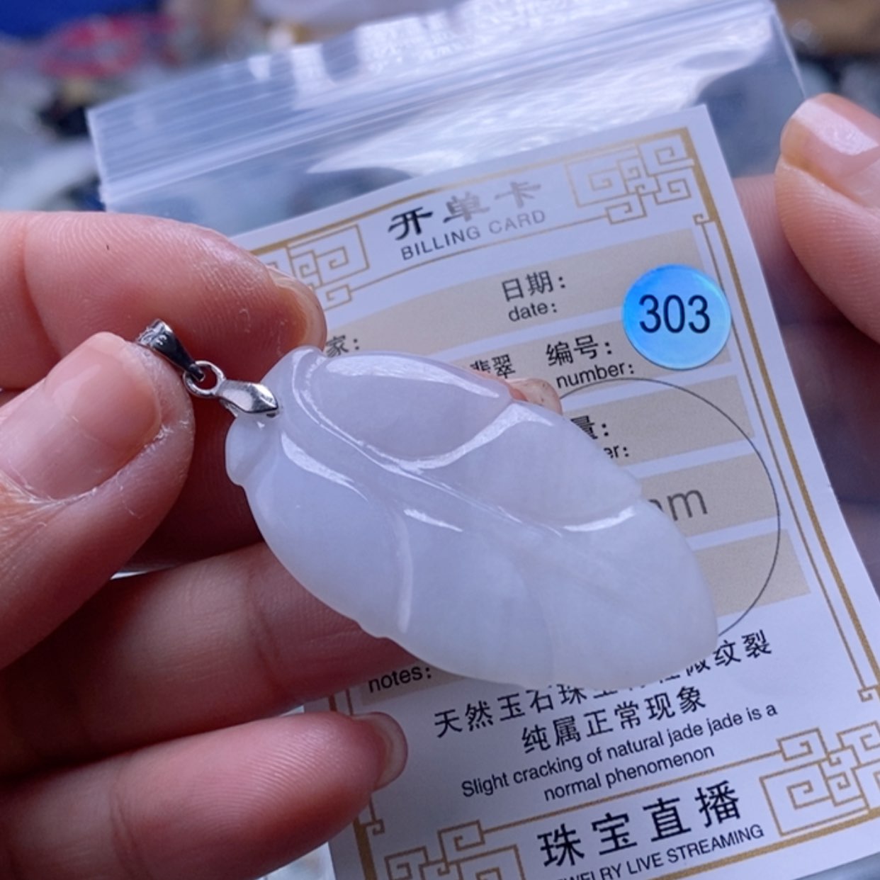 【闪购商品】翡翠颈饰未镶嵌