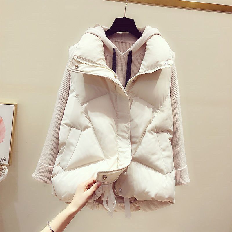 波登司羽绒服白鸭绒新款爆款2024马甲女士女款短款秋季背心女士女